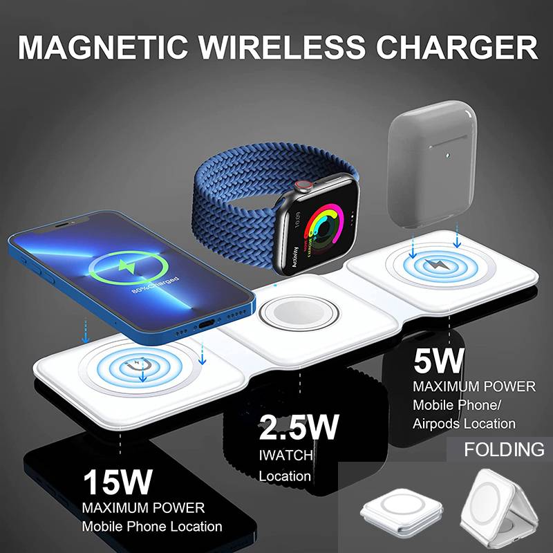 3 in 1 Foldable Charging Pad