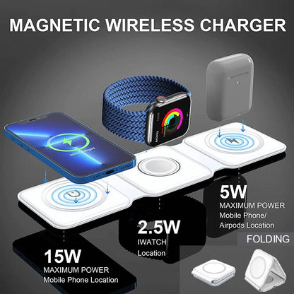 3 in 1 Foldable Charging Pad