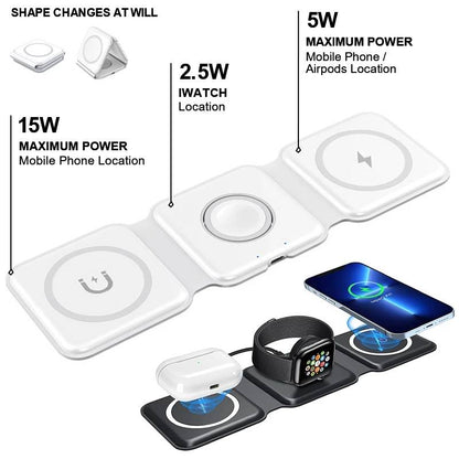 3 in 1 Foldable Charging Pad