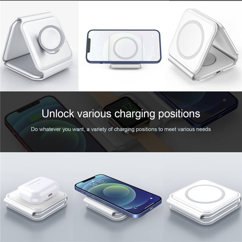 3 in 1 Foldable Charging Pad