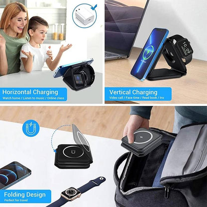 3 in 1 Foldable Charging Pad